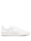Valentino Upvillage Low Top Nappa Leather Sneaker In White
