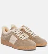 Valentino Upvillage Suede And Corduroy Sneakers In Sand
