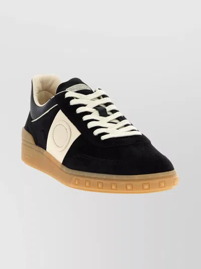 VALENTINO GARAVANI UPVILLAGE SUEDE PANEL SNEAKERS