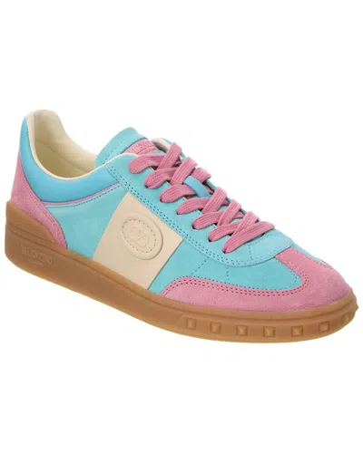 Valentino Garavani Valentino Upvillage Suede Sneaker In Multi