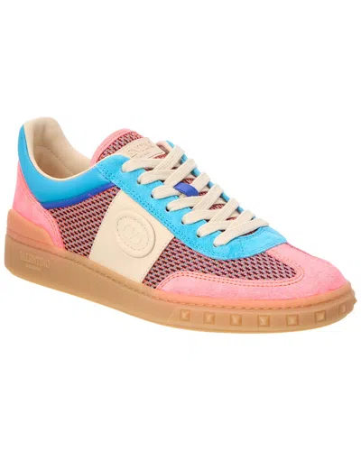 Valentino Garavani Valentino Upvillage Suede Sneaker In Multi