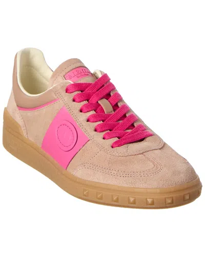 Valentino Garavani Valentino Upvillage Suede Sneaker In Multi