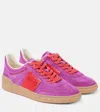 Valentino Upvillage Sneaker Low Top Nappa Calfskin In Purple