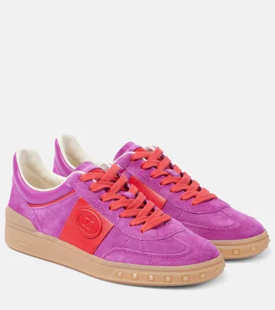 VALENTINO GARAVANI UPVILLAGE SUEDE SNEAKERS