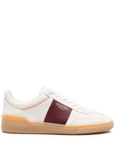 Valentino Garavani Valentino Upvillage Leather Sneaker In White