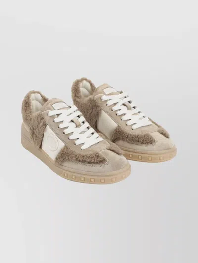 Valentino Garavani Urban Style Low-top Sneakers Trim In Multi