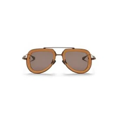 Valentino V - Lstory Dark Brown Phantos Unisex Sunglasses Vls-129 D 50