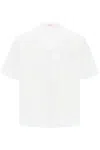 VALENTINO "V DETAIL BOWLING SHIRT WITH V-