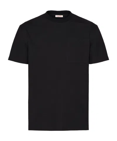 Valentino Polo Shirt In Black