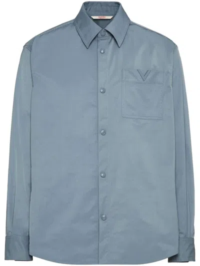 VALENTINO V-DETAIL SHIRT JACKET