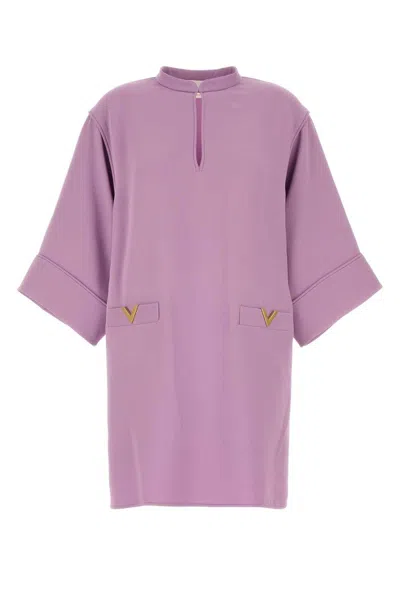 VALENTINO V-DETAILED MINI DRESS