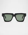Valentino V-gold-i - Black Sunglasses In Blkblk
