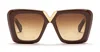 Valentino V-gold Ii Acetate Butterfly Sunglasses In Brown