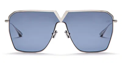 Valentino V-goldshield - Silver Sunglasses
