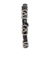 Valentino V Logo Bracelet In Black