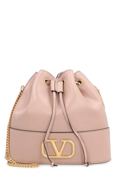 Valentino Garavani V Logo Bucket Bag