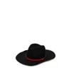Valentino V Logo Fedora In Black