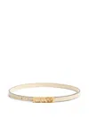 Valentino Garavani Vlogo Signature Belt In Shiny Calfskin 15 Mm Woman Butter 095 In Neutral