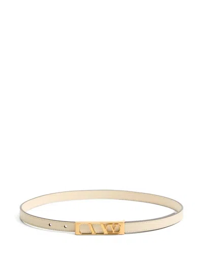 VALENTINO GARAVANI V-LOGO LEATHER BELT