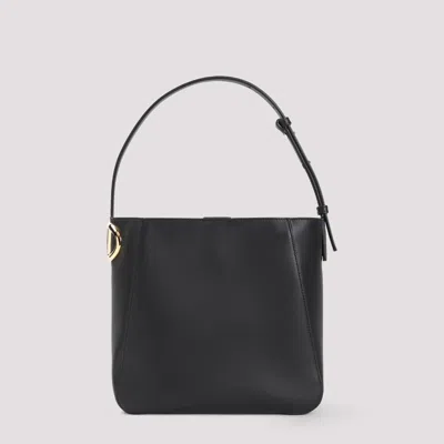 Valentino Garavani Vlogo Signature Shoulder Bag In Black