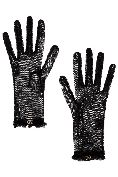 Valentino Garavani V Logo Signature Gloves