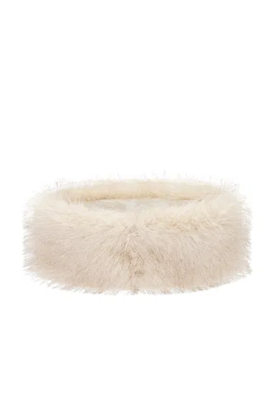 Valentino Garavani V Logo Signature Headband In White