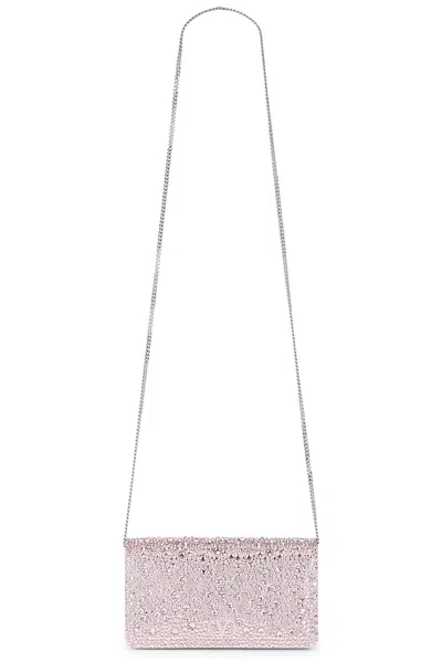 Valentino Garavani V Logo Signature Mini Bag In Pink