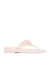 Valentino Garavani Summer Vlogo Signature Thong Sandals In Rose Quartz