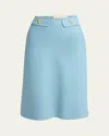 Valentino Skirt A-line Silhouette Front Pockets