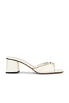 Valentino V Logo The Bold Edition Slide In Ivory & Nero