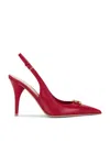 Valentino V Logo The Bold Edition Sling Back Pump In Rosso V