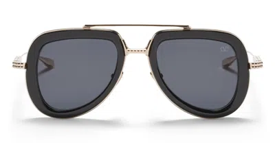 Valentino V-lstory - Black / White Gold Sunglasses