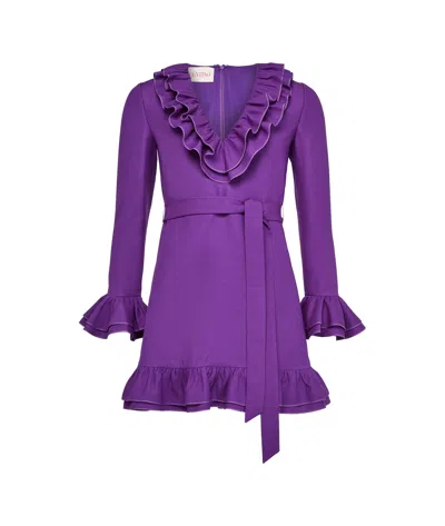 VALENTINO V-NECK DRESS