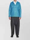 Valentino Garavani Turquoise Silk Blend Sweater In Blue