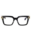 Valentino V-side - Black Swirl / Light Gold Glasses In 131a Blk-gld