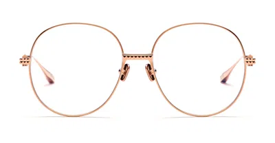 VALENTINO GARAVANI V-STUD-III - LIGHT GOLD RX GLASSES