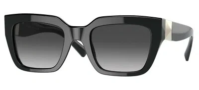 Pre-owned Valentino Va 4097 Black/grey Shaded (5001/8g) Sunglasses