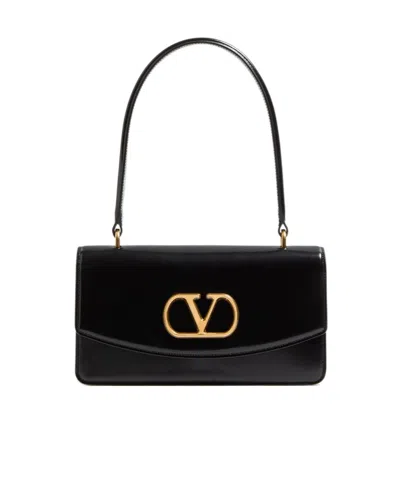 VALENTINO GARAVANI VALENTINO GARAVANI VAIN FOLDOVER TOP SHOULDER BAG