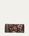 Valentino Vain Floral Beaded Shoulder Bag In Multi