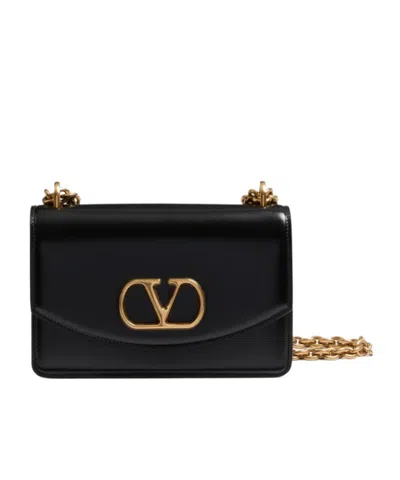 VALENTINO GARAVANI VALENTINO VAIN FOLDOVER TOP SMALL SHOULDER BAG