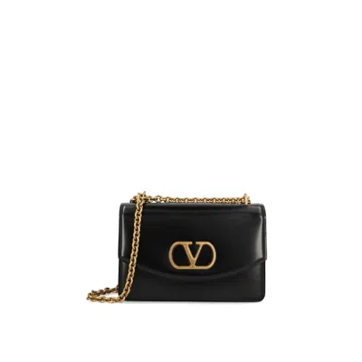 VALENTINO GARAVANI VALENTINO GARAVANI VAIN LEATHER SHOULDER BAG