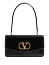 Valentino Vain Bag With Handle In Leather In Black