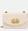 Valentino Womens Vain Small Chain-strap Leather Shoulder Bag Butter White In Beige