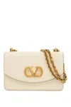 Valentino Garavani Garavani Vain Small Shoulder Bag In Shiny Calfskin Woman Ivory Uni