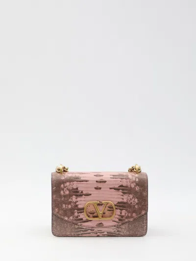Valentino Garavani Vain Shoulder Bag In Pink