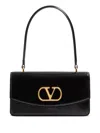 Valentino Vain Bag With Handle In Leather In Black