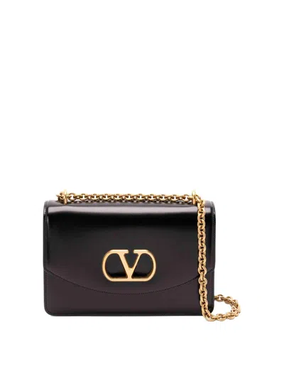 Valentino Garavani Vain Shoulder Bag In Black
