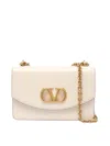 Valentino Womens Vain Small Chain-strap Leather Shoulder Bag Butter White In Blanco