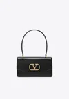 Valentino Vain Bag With Handle In Leather In Black