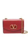 Valentino Vain Small Shoulder Bag In Red